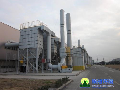 工業(yè)廢氣處理設備處理廢氣的方法