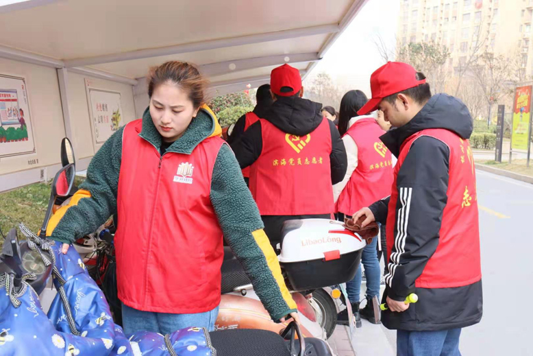 江蘇省濱?？h城管局加大城市保潔力度助“創(chuàng)文”